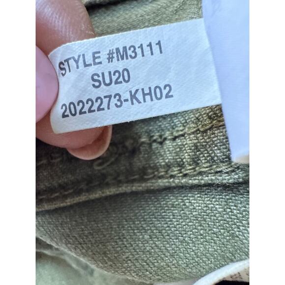 Madewell 10”High Rise Skinny Jeans Green Denim Women’s Size 24 - Picture 10 of 10